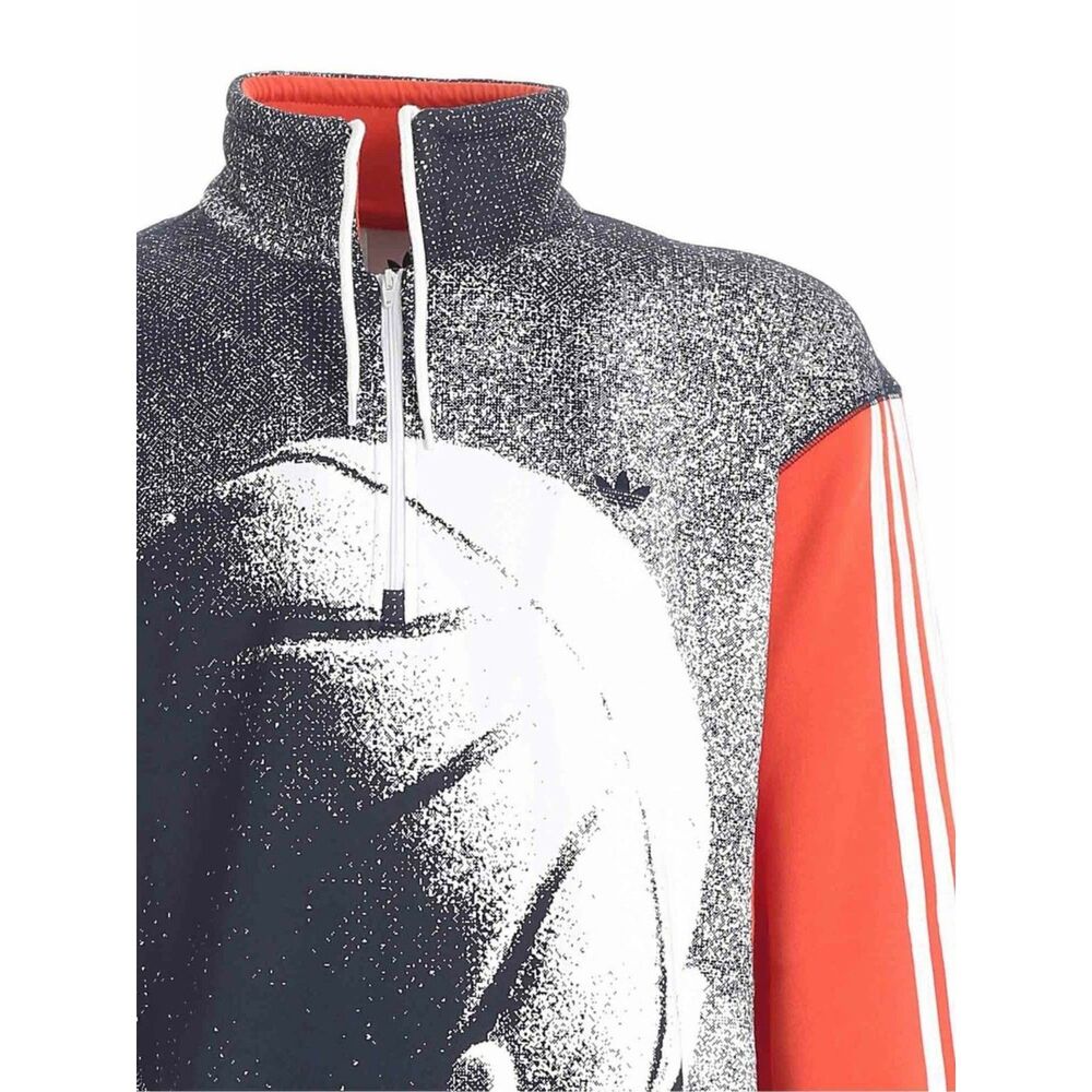 Adidas Original GD2121 Men's Streetball Half Zip Sweatshirt - Picture 2 of 3